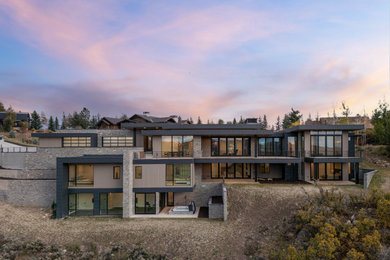 Trendy exterior home photo in Salt Lake City