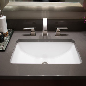 Modern Gray Bathroom