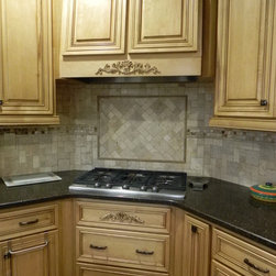 Natural Maple with Chocolate Glaze - Kitchen Cabinetry