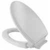 Toto Traditional SoftClose Elongated Toilet Seat and Lid, Colonial White