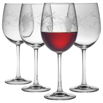 Sonoma Handcut Wine Glasses, Set of 4