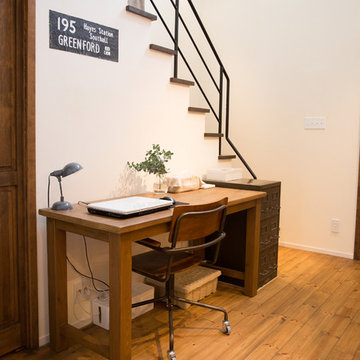 アイアンでカフェ風の家