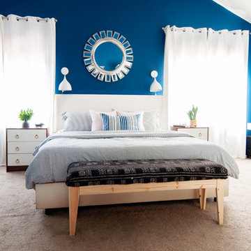 My Houzz: Eclectic Bohemian Style in a 1976 Fixer-Upper