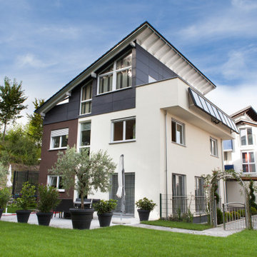 Modernes Mehrfamilienhaus