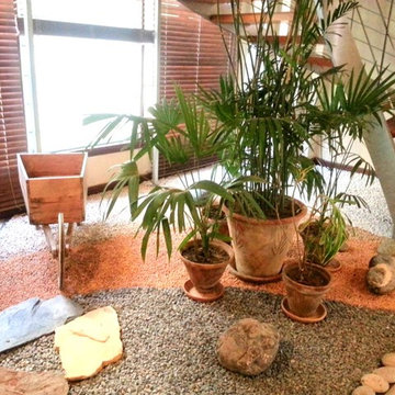 Mrs. Sajjid (under the stairs (zen garden)