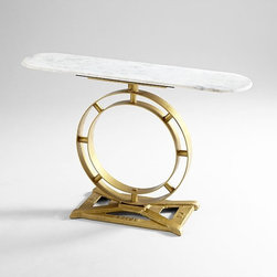 Cyan Design Cordero Console Table in Brass - Products