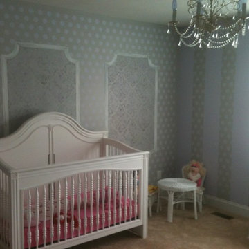 Girl's Bedroom-Lavendar and Gray