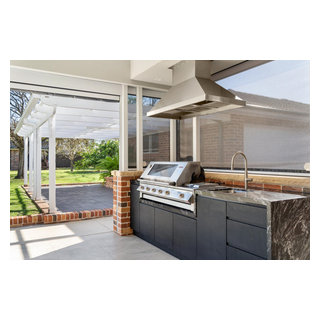 Transitional Outdoor Kitchen - Transitional - Deck - Sydney - by Svelte ...