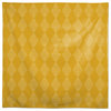 Line Diamonds Yellow 58x58 Tablecloth