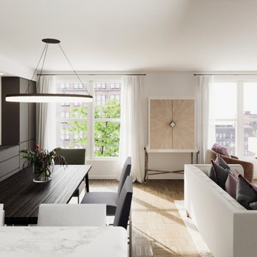 Elevated Living: A Contemporary DC Condo Transformation
