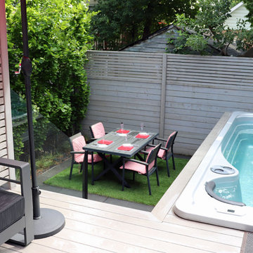Danforth Modern Backyard Swim Spa