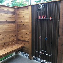 outdoor shower