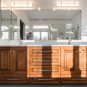 Luxurious Master Bathroom Renovation in Aurora