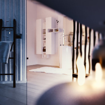 UN ATTICO IN STILE LOFT IN MILANO