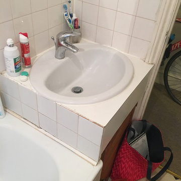 Rental property bathroom upgrade