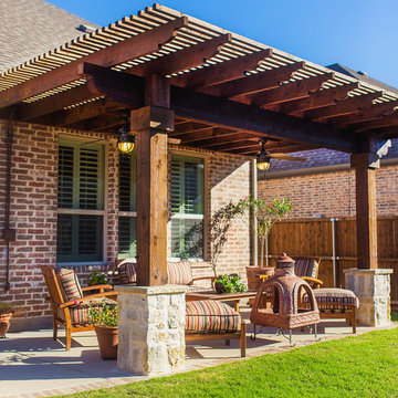 Patio Arbor with grill
