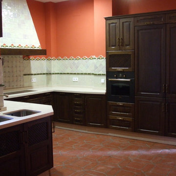 Cocina rústica