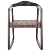 Willa Rocking Dining Chair, Cognac, Walnut