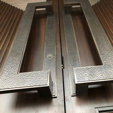 Custom Designed Brass Door Hardware