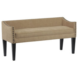 Transitional Upholstered Benches by Leffler Home