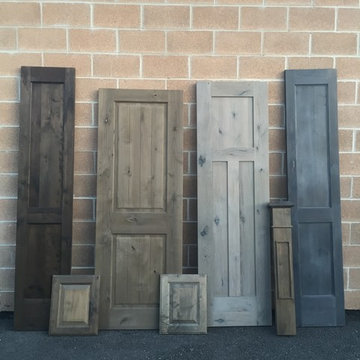 Weathered Wood Doors