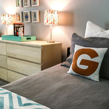 Ponder Transitional Twin Bedroom