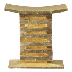 The Thomas Pheasant Collection - Thasos Stool - Footstools And Ottomans