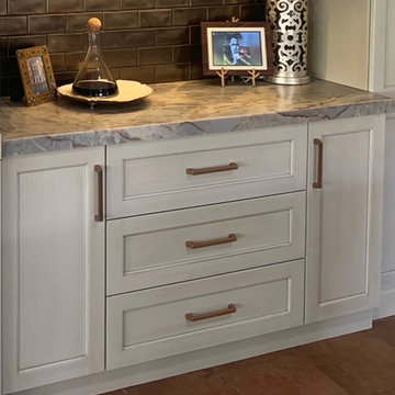 Soft Green Cabinets: An Individual Kitchen
