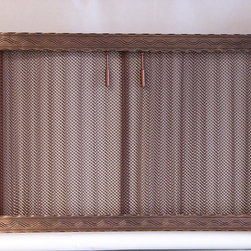 Full Frame Fireplace Screen - Fireplace Screens