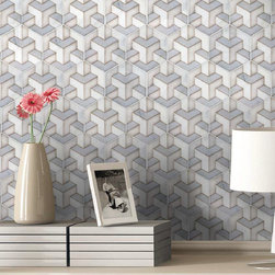 Pattern Tile in the Showroom - Wall And Floor Tile
