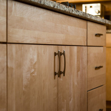 Natural Hues in Rustic Transitional Kitchen