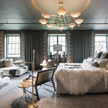 master and or guest bedroom throw with tray on it