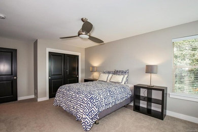 Minimalist bedroom photo in Denver