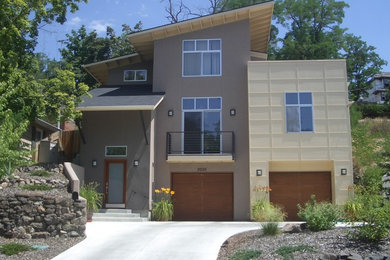 Inspiration for a modern home design remodel in Boise
