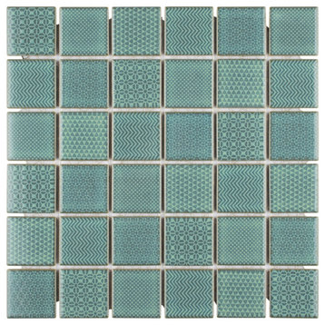 Celadon Emerald Porcelain Floor and Wall Tile