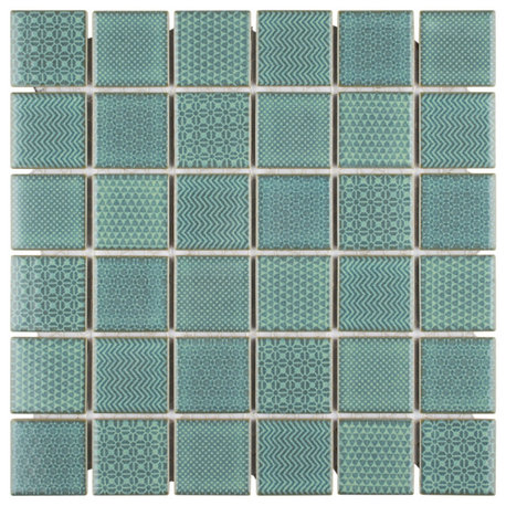 Celadon Emerald Porcelain Floor and Wall Tile