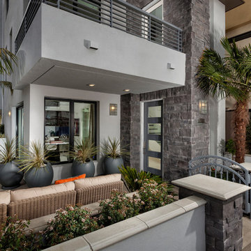 Playa Vista Limestone Veneer Modern Homes - Coronado Stone Products