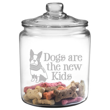 "Dogs are the New Kids" Half-Gallon Treat Jar