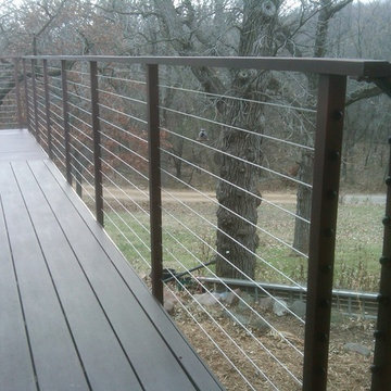 Cable railings copper 1