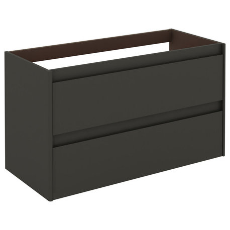 WS Bath Collections Ambra 100 Base Ambra 40" Single Wall Mounted - Gloss