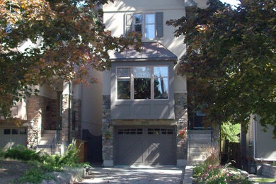 Inspiration for a timeless exterior home remodel in Toronto