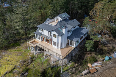 Inspiration for a craftsman exterior home remodel in Vancouver