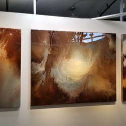 Savage Triptych - Mixed Media Art