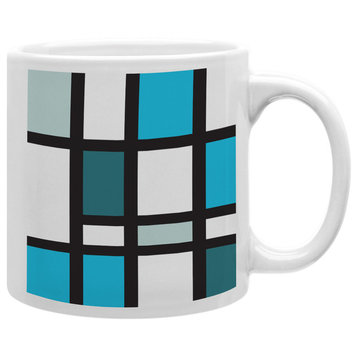 Colorblock Mug, Blue