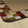 Flagship Carpets FM179-34A 6'x9' Border Blocks Brick Educational Rug