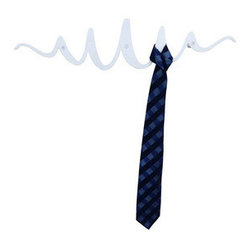 Squiggle Coat Hanger in White - Clothes Hangers