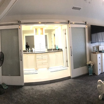 Master suite remodel