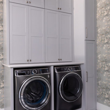 Raleigh NC Interior Design — Transitional Open-Concept Living with Bold Accents