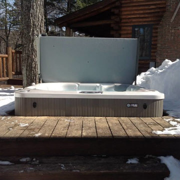 Williston - Hot Tub IN Deck Idea