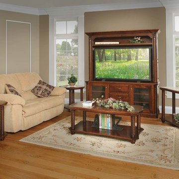 Amish Made Lexington Living Room in Cherry